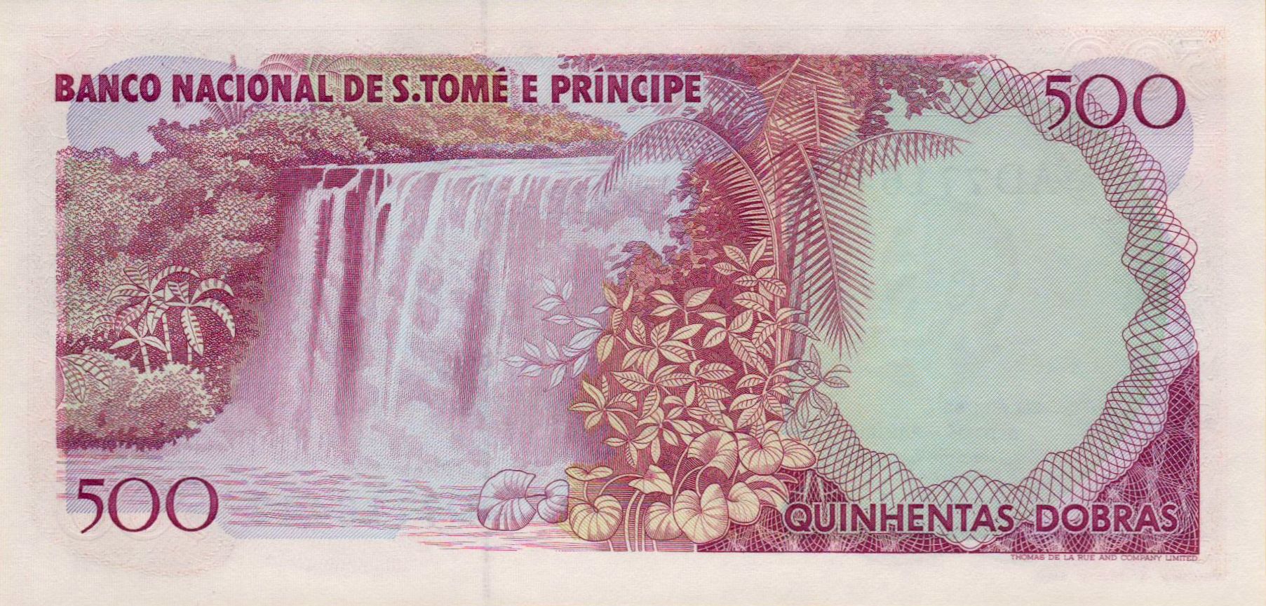 Sao Tome E Principe 500 1989 UNC P-61